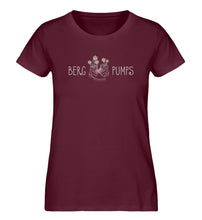 Lade das Bild in den Galerie-Viewer, Berg Pumps - Damen Premium Organic Shirt - Burgundy / XS -