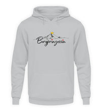 Lade das Bild in den Galerie-Viewer, Bergprinzessin - Unisex Organic Hoodie - Heather Sport Grey