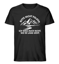 Lade das Bild in den Galerie-Viewer, Es ist besser, man folgt dir nicht beim Wandern? Oder du kennst jemanden, für den das besser wäre? Dann schützt eure Mitmenschen 😂
