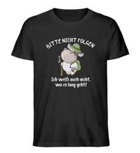 Lade das Bild in den Galerie-Viewer, Es ist besser, man folgt dir nicht beim Wandern? Oder du kennst jemanden, für den das besser wäre? Dann schützt eure Mitmenschen 😂