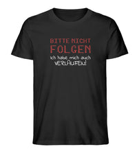 Lade das Bild in den Galerie-Viewer, Es ist besser, man folgt dir nicht beim Wandern? Oder du kennst jemanden, für den das besser wäre? Dann schützt eure Mitmenschen 😂