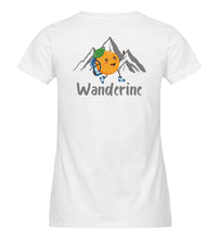 Lade das Bild in den Galerie-Viewer, Wanderine Rücken - Damen Premium Organic Shirt - White / XS