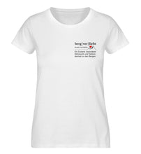 Lade das Bild in den Galerie-Viewer, Wörterbuch 2 - Damen Premium Organic Shirt - White / XS -